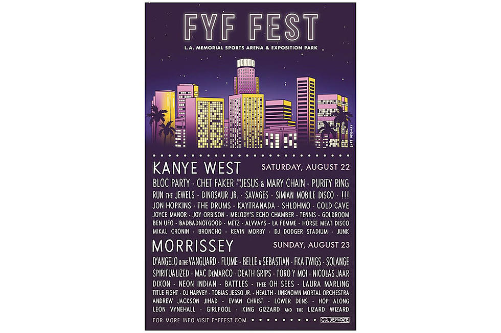 Kanye West Replaces Frank Ocean as FYF Fest Headliner