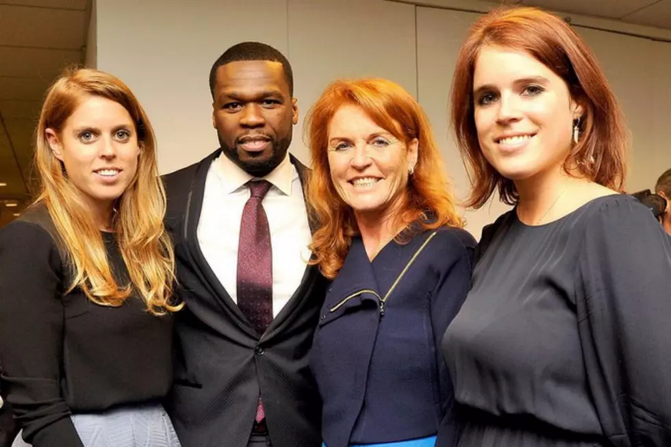 50 Cent Joins Princess Beatrice, Princess Eugenie and Sarah Ferguson at Charity Fundraiser