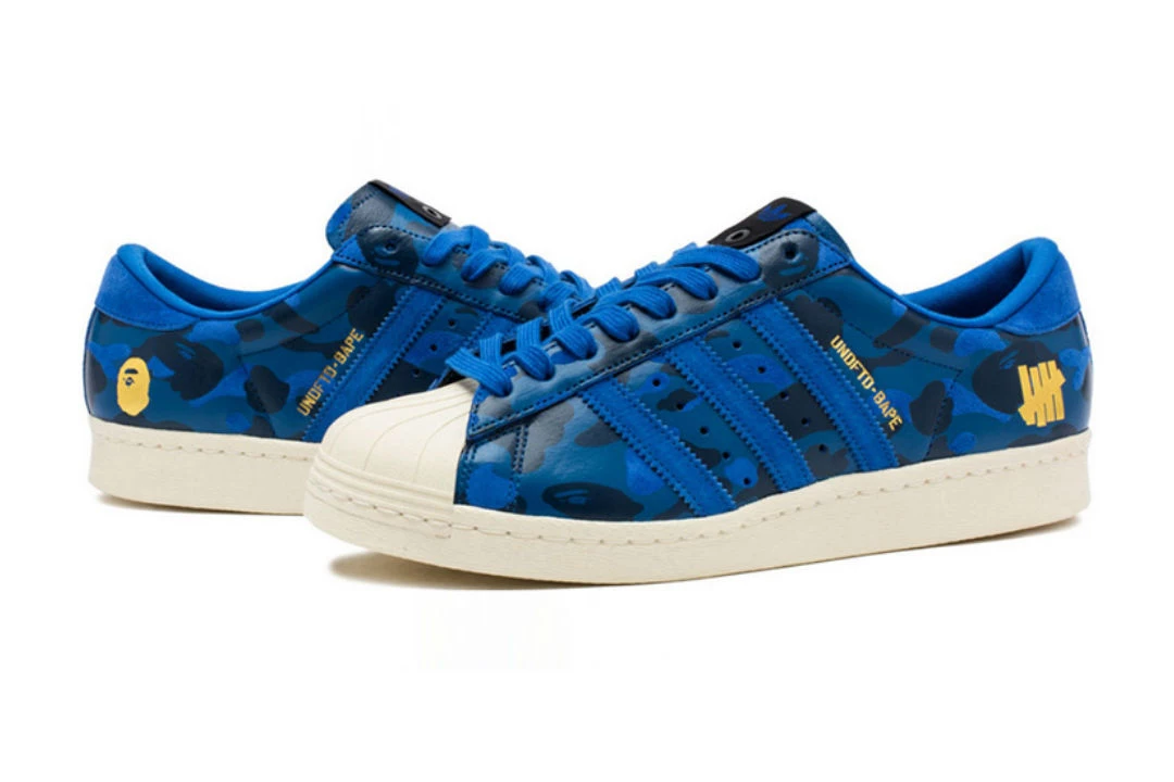 adidas superstar 80s undftd bape blue camo