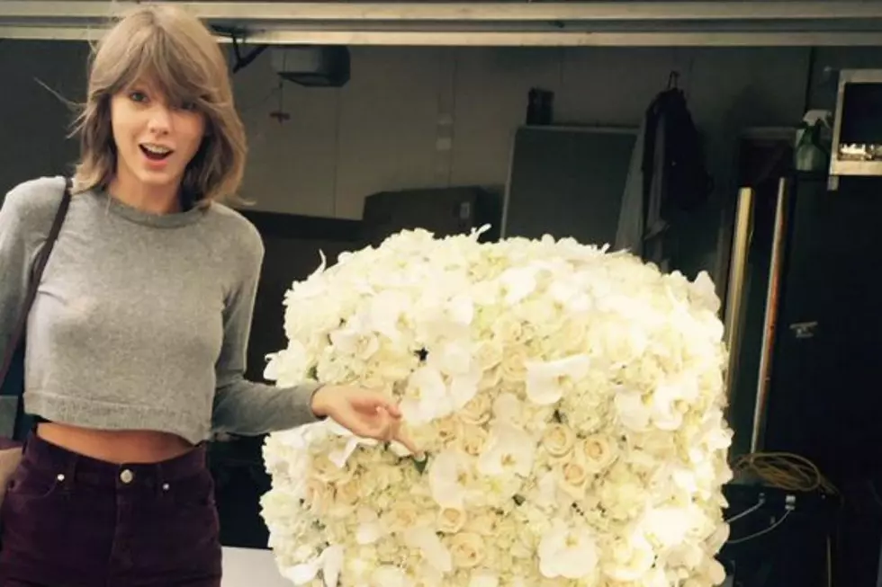 Kanye West Sends Taylor Swift Flowers