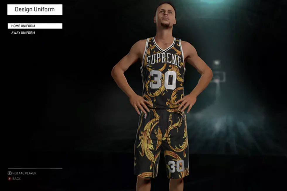 Supreme x Nike Jerseys Have Been Added to NBA 2K16 - XXL