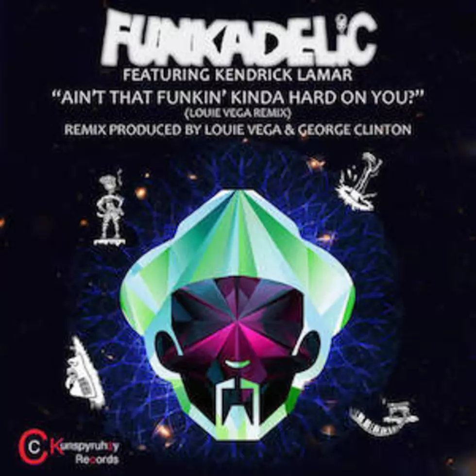 Listen to Funkadelic Feat. Kendrick Lamar, &#8220;Ain&#8217;t That Funkin&#8217; Kinda Hard On You? (Remix)&#8221;