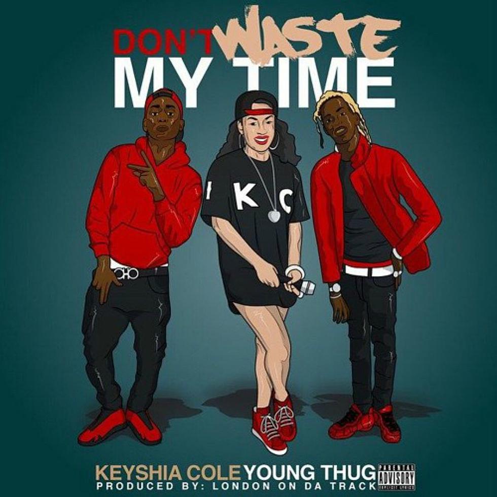 Listen to Keyshia Cole Feat. Young Thug, "Don't Waste My Time"