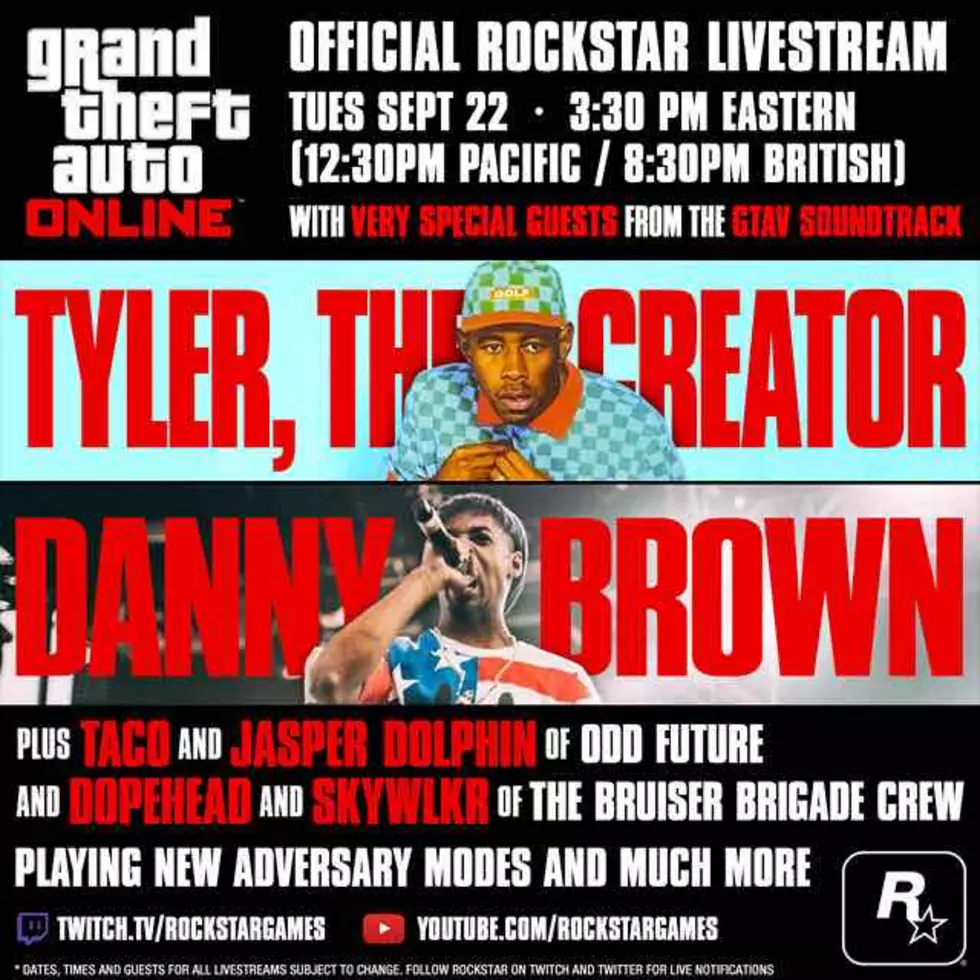 Tyler, The Creator and Danny Brown Will Join GTA Livestream