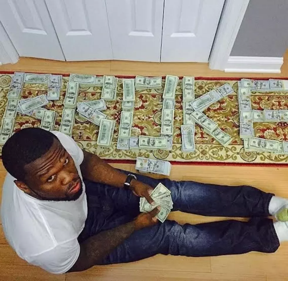 50 Cent Makes Fun of Allegedly Being Broke