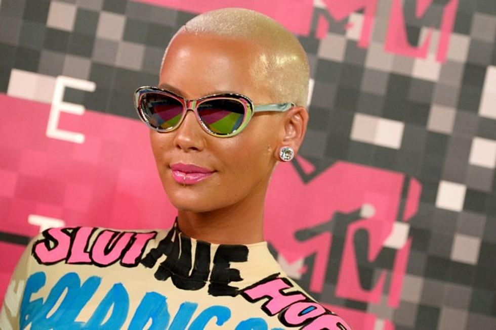 Amber Rose Bans Reporters From Asking Her Questions About Kanye West and Kim Kardashian