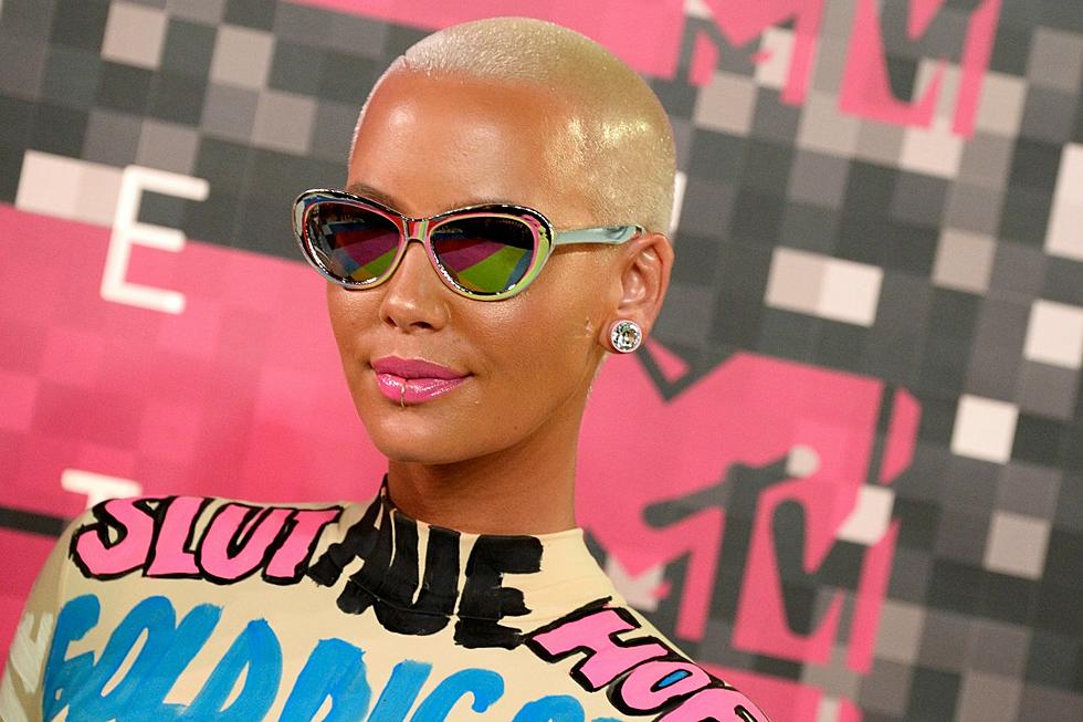 Amber Rose Bans Reporters From Asking Quesions About Kanye West and Kim Kardashian
