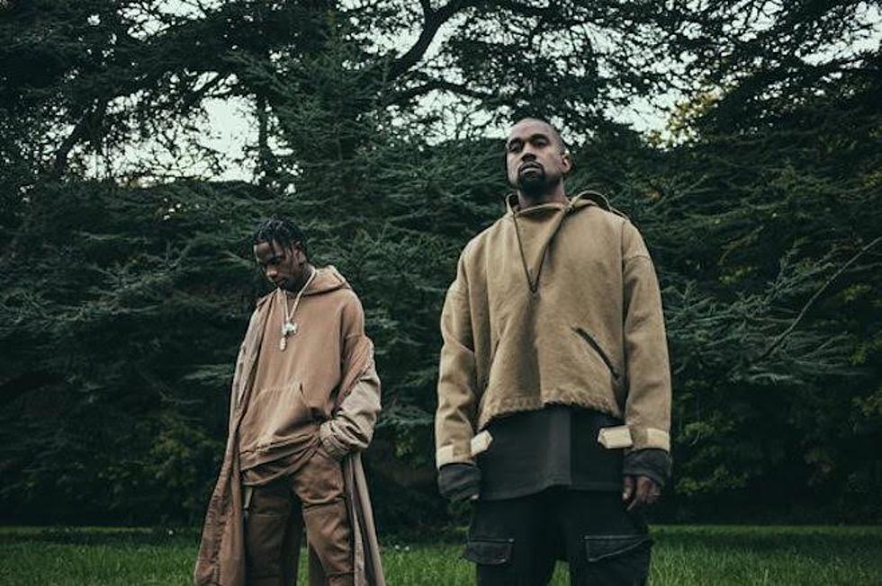 Things Get Freaky in Travi$ Scott and Kanye West's Video for "Piss on Your Grave"