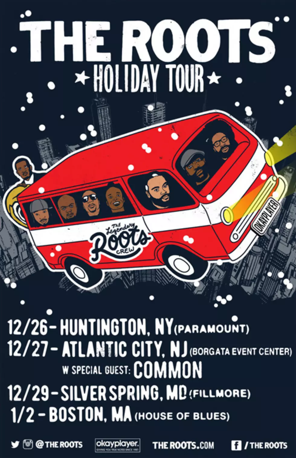 Here's The Dates For The Roots' 2015 Holiday Tour