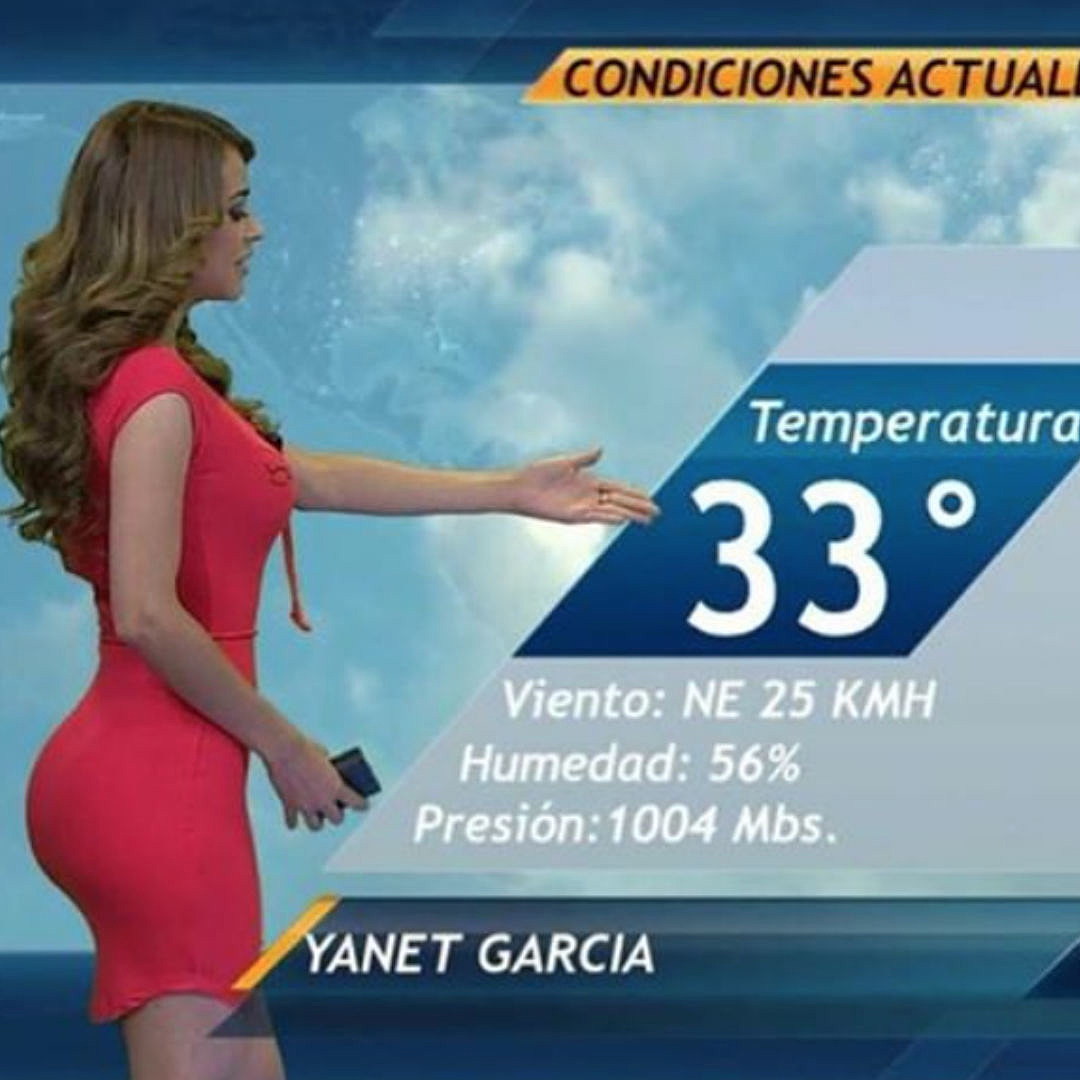 Weather girl spanish Weather presenter