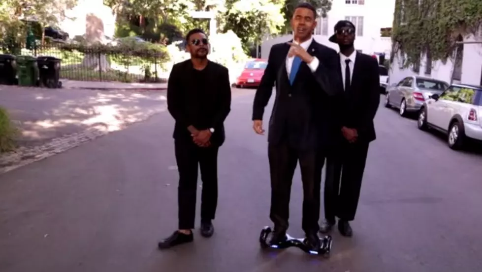 Watch Alphacat Rap Drake's "Back To Back" As President Obama