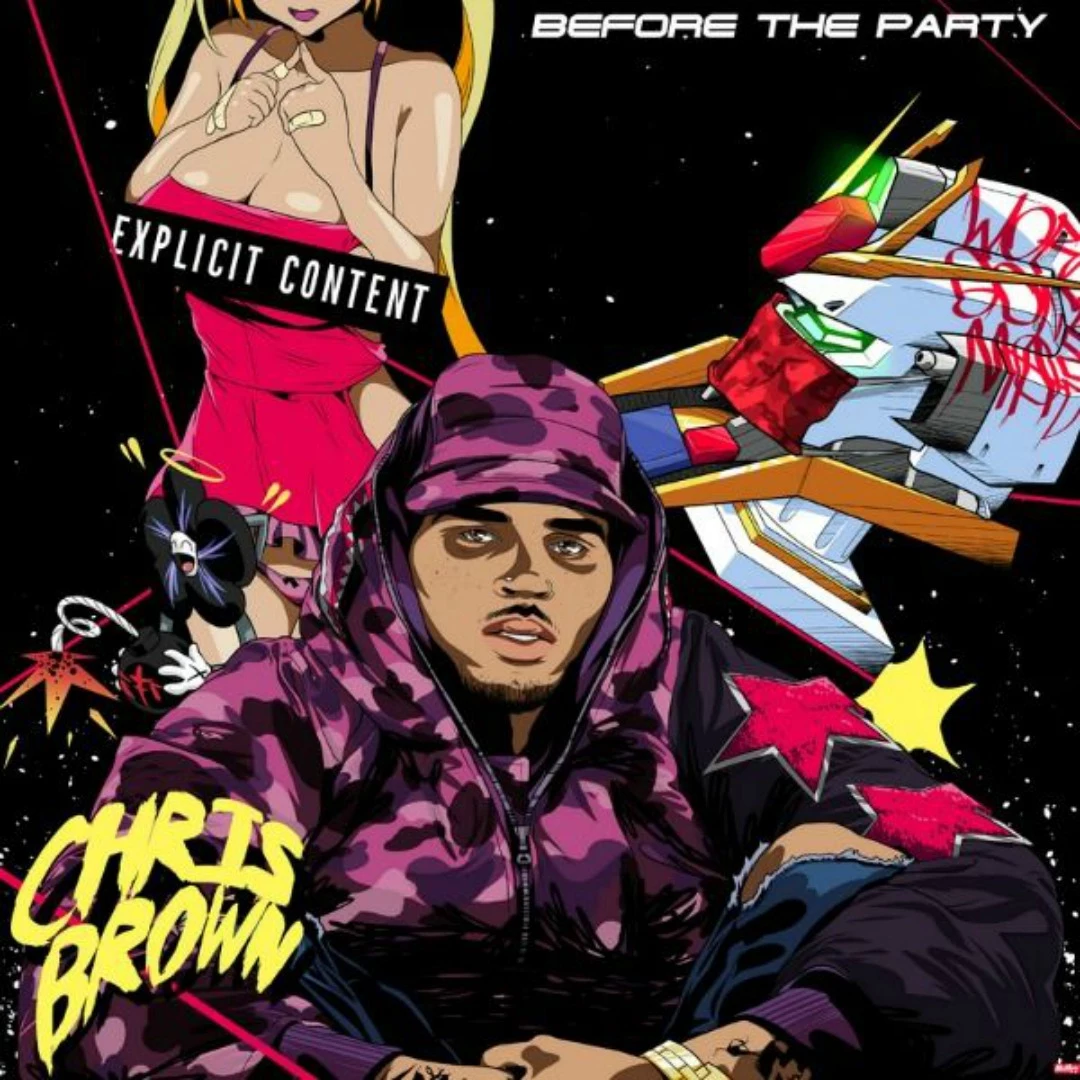 chris brown party mp4