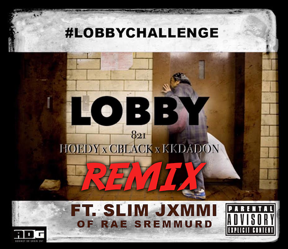 Listen to 821 Feat. Slim Jxmmi, "Lobby (Remix)"