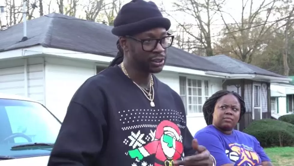 2 Chainz Gives a Minivan to a Family in Need