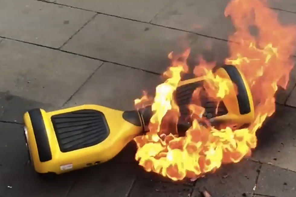 Hoverboards Are Catching on Fire