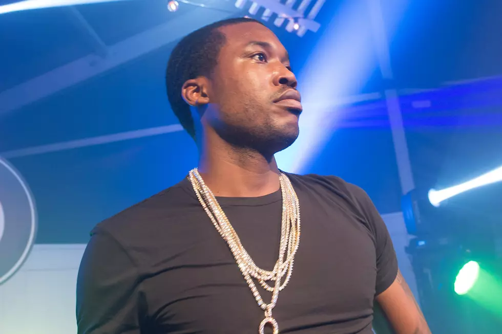 Meek Mill Gets Hit By Cup at a Club
