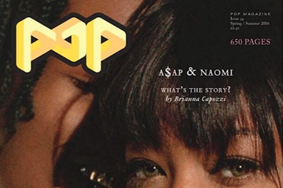 ASAP Rocky Gets Close With Supermodel Naomi Campbell in Sexy ‘Pop Magazine' Shoot