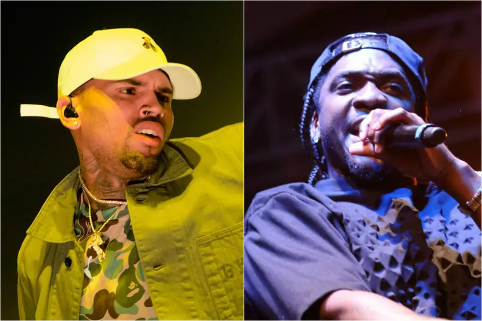 Chris Brown Remixes Pusha T's "M.F.T.R."