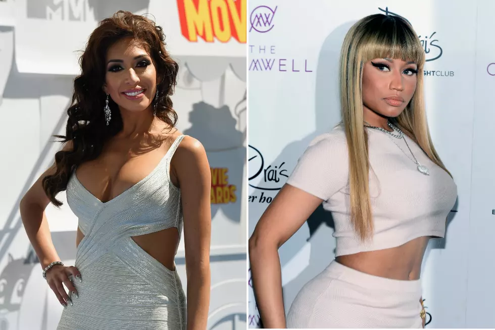 Farrah Abraham’s Daughter Hypes Up Beef With Nicki Minaj, Calls Rapper a Loser