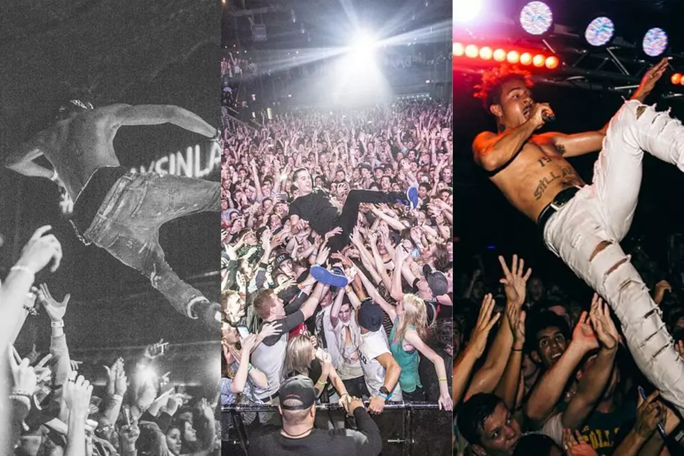 8 Rappers Crowd Surfing at Shows