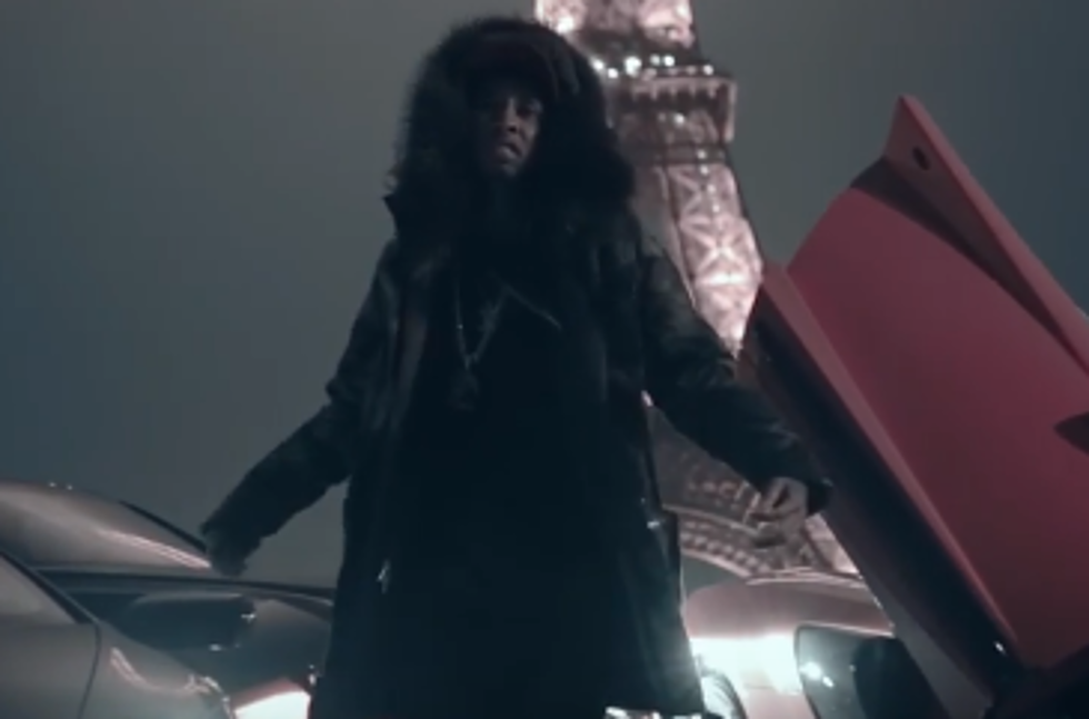 Tyga Stunts in Paris in "I $mile, I Cry" Video