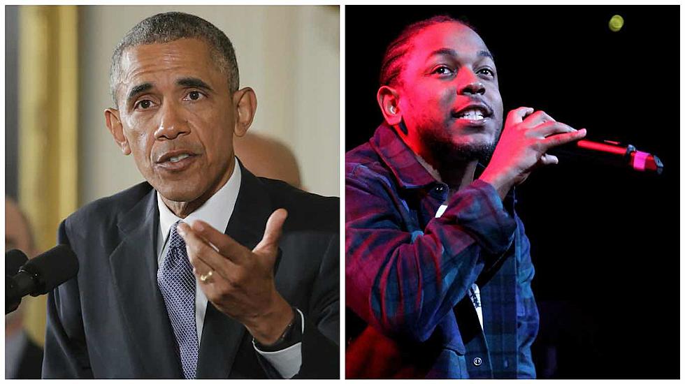 Here's What President Obama Said to Kendrick Lamar During Their White House Meeting
