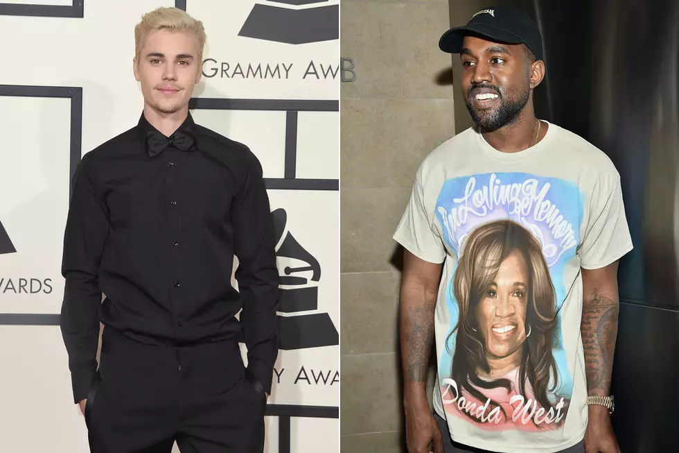 Kanye West Turns Up to His Favorite Song of 2015 at Justin Bieber Concert