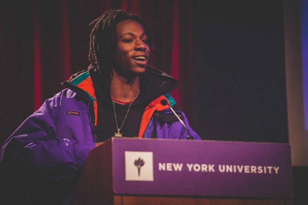 Joey Badass Gives Lecture At New York University About How To Rise In