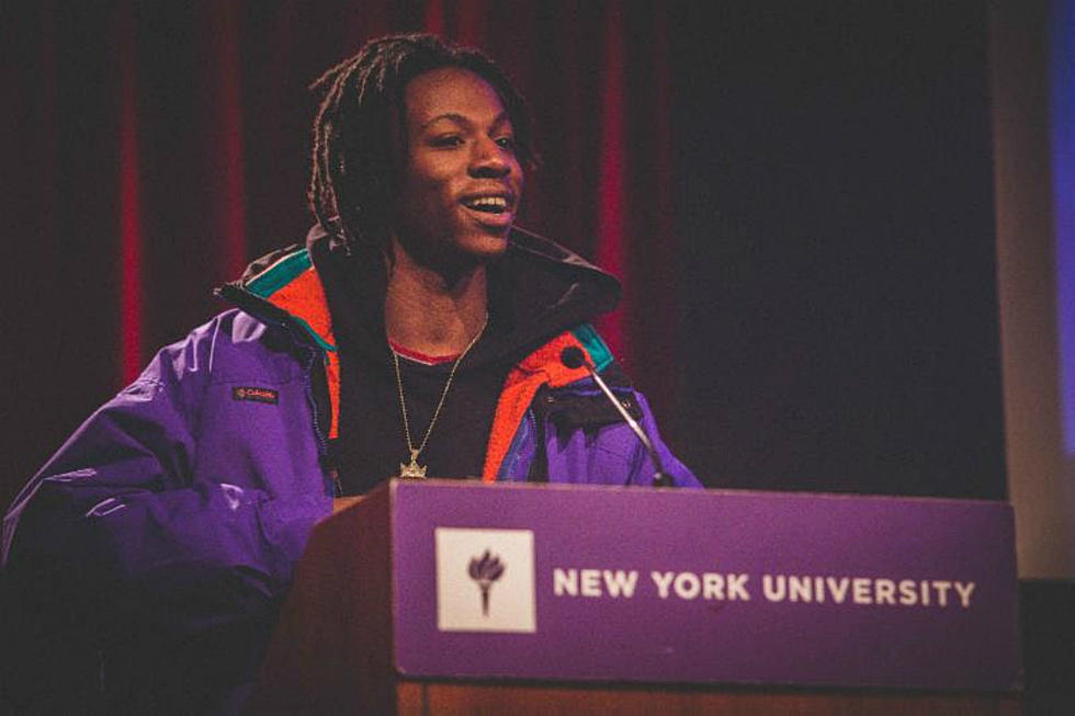 Joey Badass Gives Lecture at New York University About How to Rise in the Music Industry