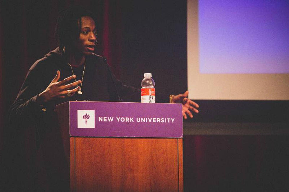 Joey Badass Gives Lecture at New York University About His Rise in the Music Industry