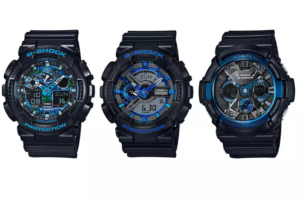 G-Shock Unveils Cool Blue Timepiece Series  