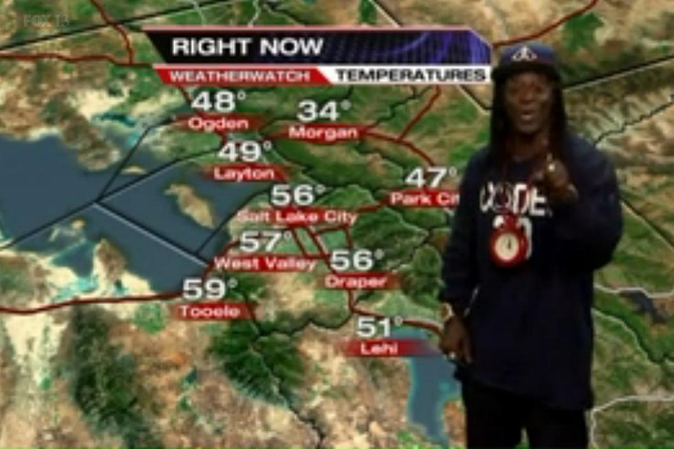 Flavor Flav Delivers Salt Lake City Weather Forecast