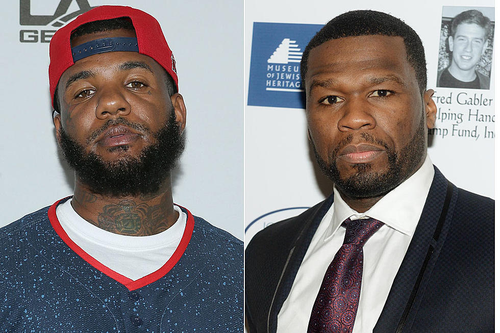 50 Cent and The Game Party Peacefully at Los Angeles Club