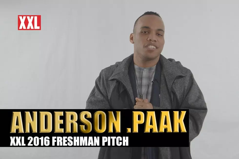 Anderson .Paak’s Pitch for XXL Freshman 2016
