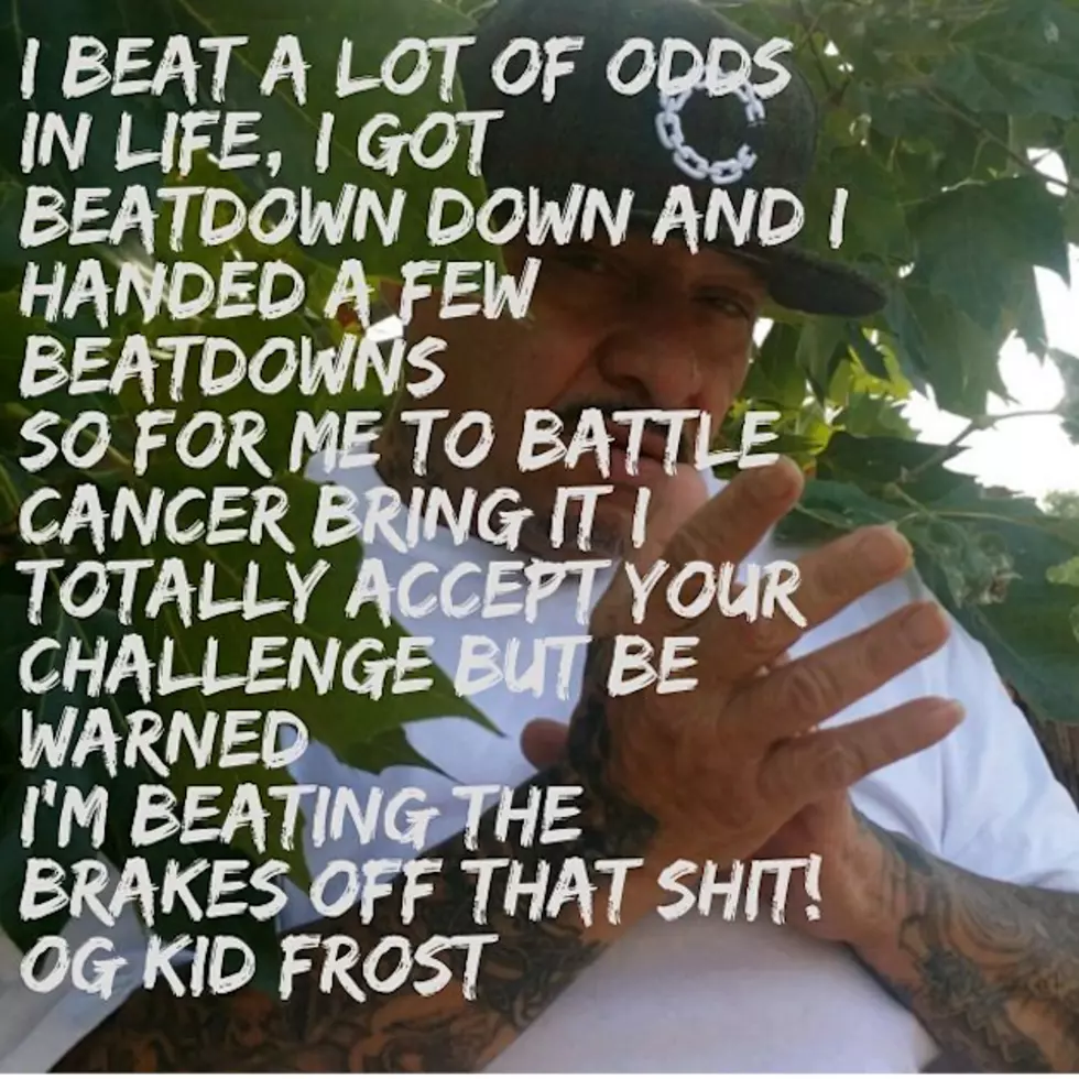 Kid Frost Battles Cancer