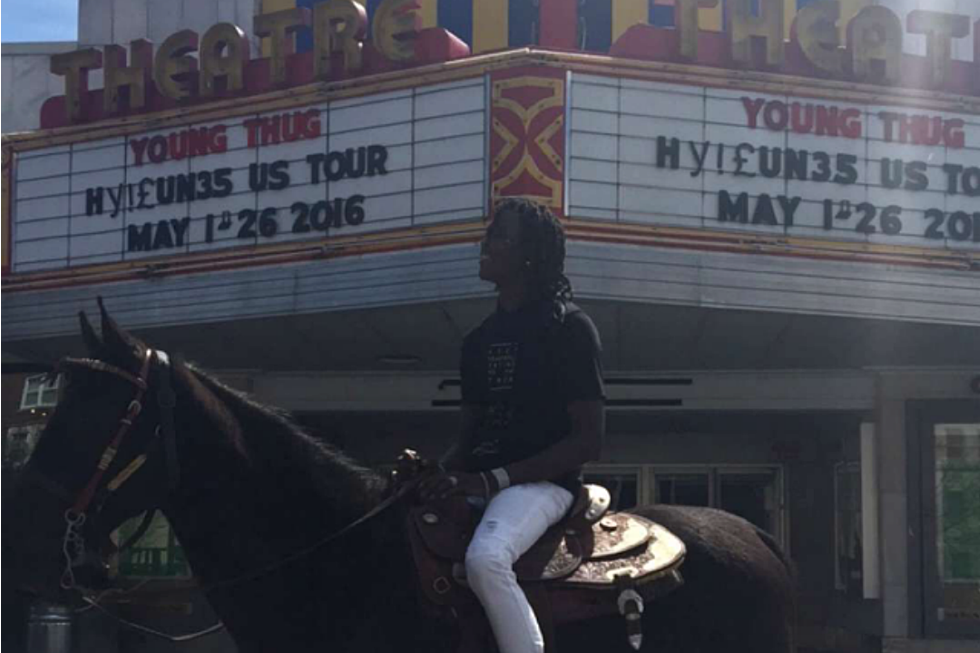 Young Thug Readies 'HiTunes' Album Rollout, Films Tour Announcement on a Horse