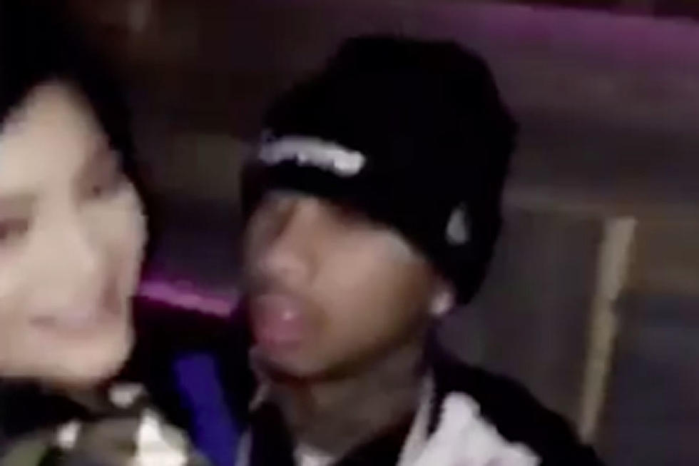 Tyga and Kylie Jenner Rub Up on One Another at the Club