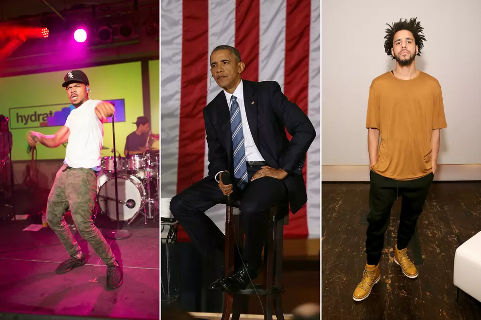 Chance the Rapper, J. Cole and Other Rappers Attend White House to Talk Criminal Justice Reform With Obama