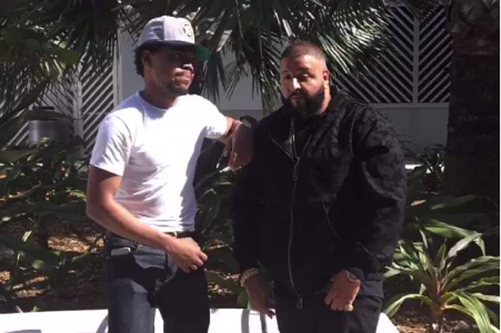 Chance the Rapper and DJ Khaled Shoot Music Video in Miami