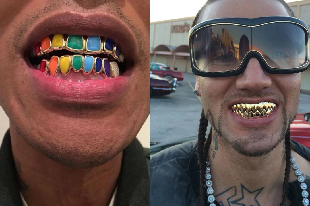 Rappers Wearing Crazy Grills - XXL
