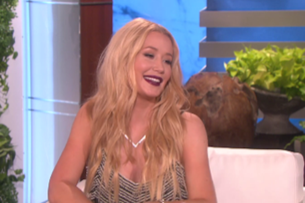 Iggy Azalea Tells Ellen She and Nick Young Are Good After Cheating Scandal