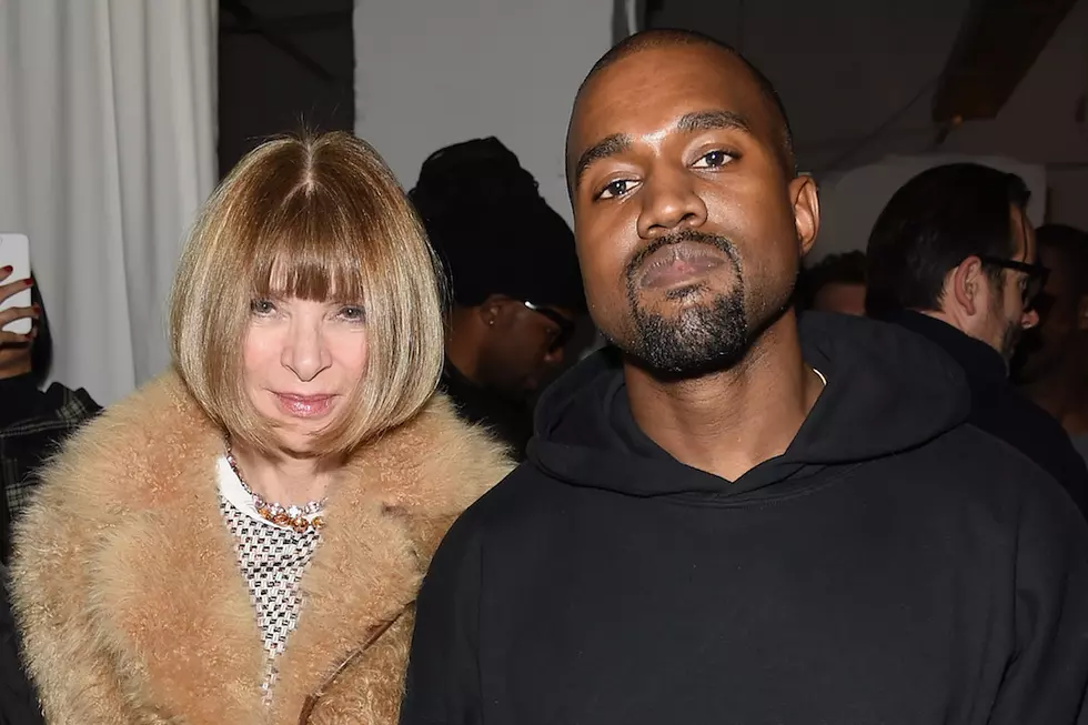 Vogue's Anna Wintour Admits She Got Lost in the Basement at Kanye West's MSG Event