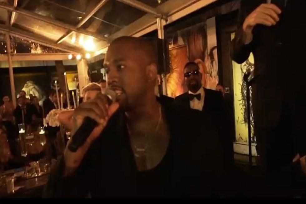 Kanye West Interrupts Friend’s Wedding with “Imma Let You Finish” Speech