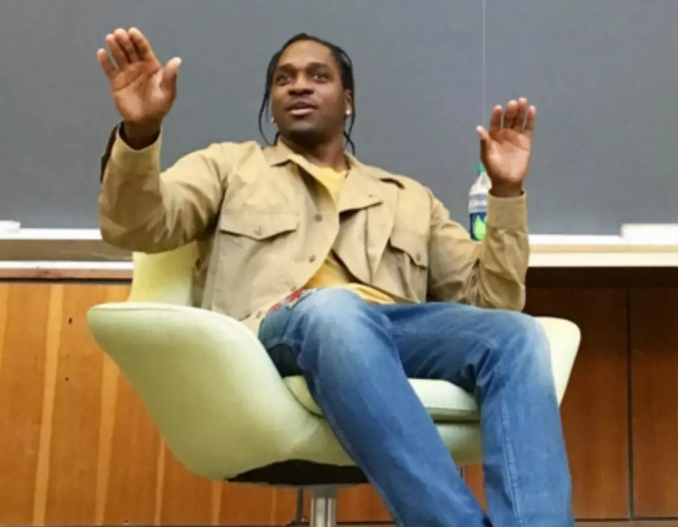 Pusha T Gives Lecture at Harvard Business School