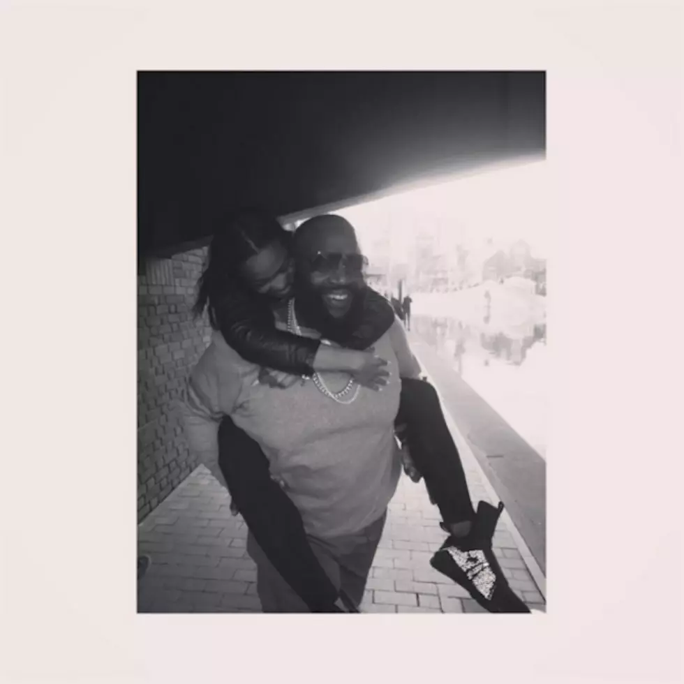 Rick Ross and His New Boo Cortney Are All Smiles on European Tour