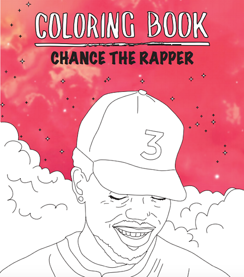 Download Coloring Pages: Coloring Book Chance The Rapper Poster