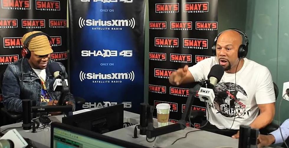 Common Details Life for Blacks in America on ‘Sway in the Morning’ Freestyle