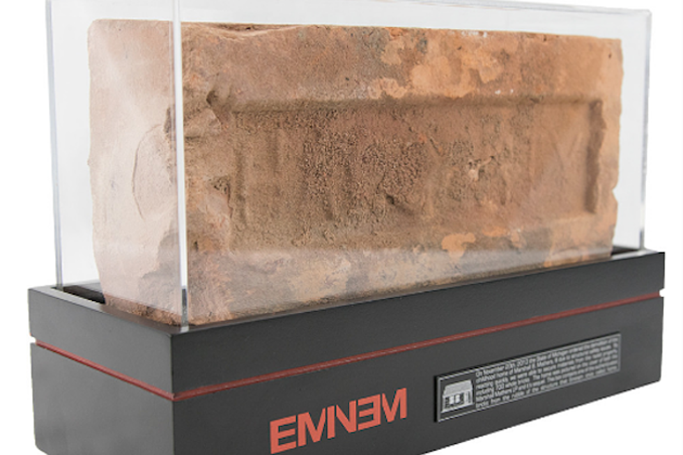 Eminem Is Selling Bricks From His Childhood Home With ‘Marshall Mathers LP’ Reissue