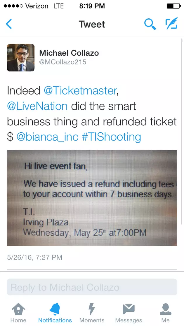 Live Nation Refunds Tickets for T.I.&#8217;s Irving Plaza Show in New York After Shooting