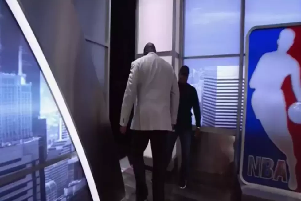 Shaq Walks Off &#8216;Inside the NBA&#8217; Set After Seeing Drake ‘Views’ Meme Featuring Himself and Kobe